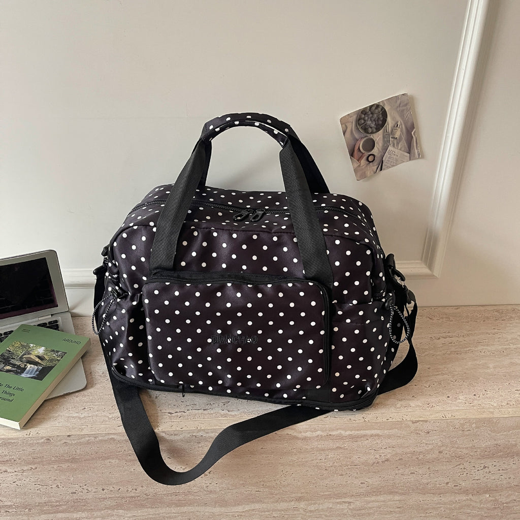 Polka Dot Multi-Purpose Travel Duffel Bag