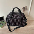 Polka Dot Multi-Purpose Travel Duffel Bag