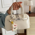 Women's Mini Handbag with Removable Pendant