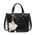 Ladies Mini Handbag with Cute Pendant