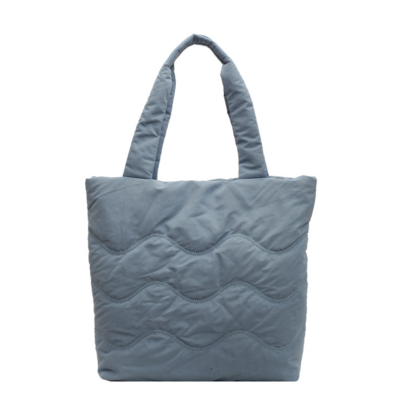 Quilted Everyday Tote Bag Calm Wears