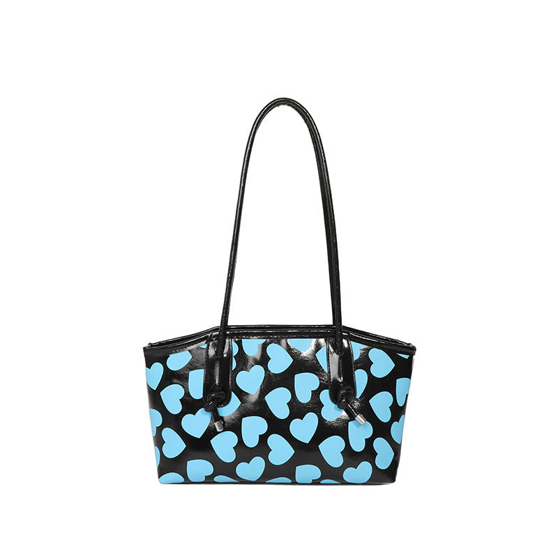 WoCasual Heart-Patterned Tote Bag