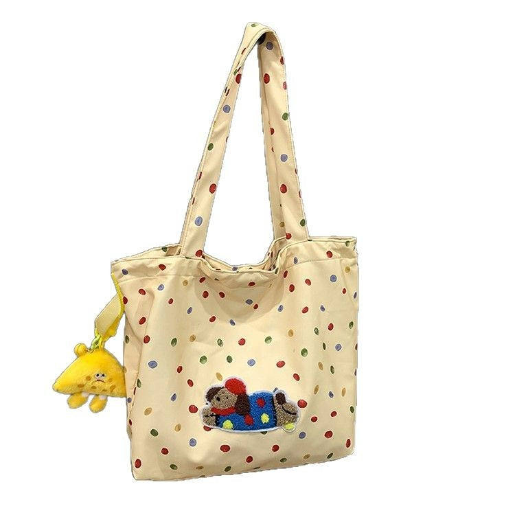 Fun-Themed Spacious Tote Bag