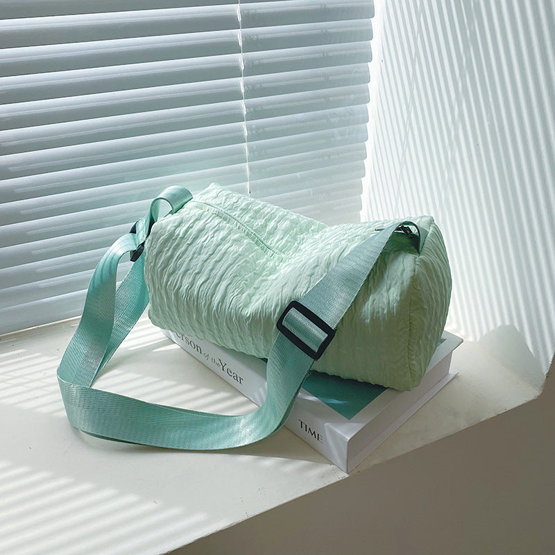 Textured Evening Shoulder Bag