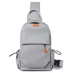 Shoulder backpack with multifunctional design and ergonomic padding