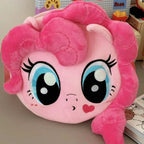 Plush shoulder bag with character design