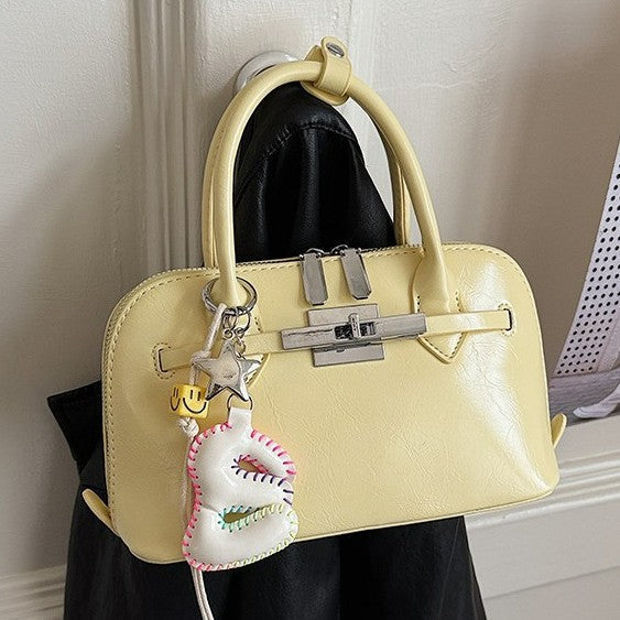 Women's Mini Handbag with Removable Pendant