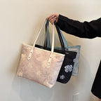 Floral Patterned Tote Bag
