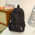 Quilted Floral Patterned Backpack