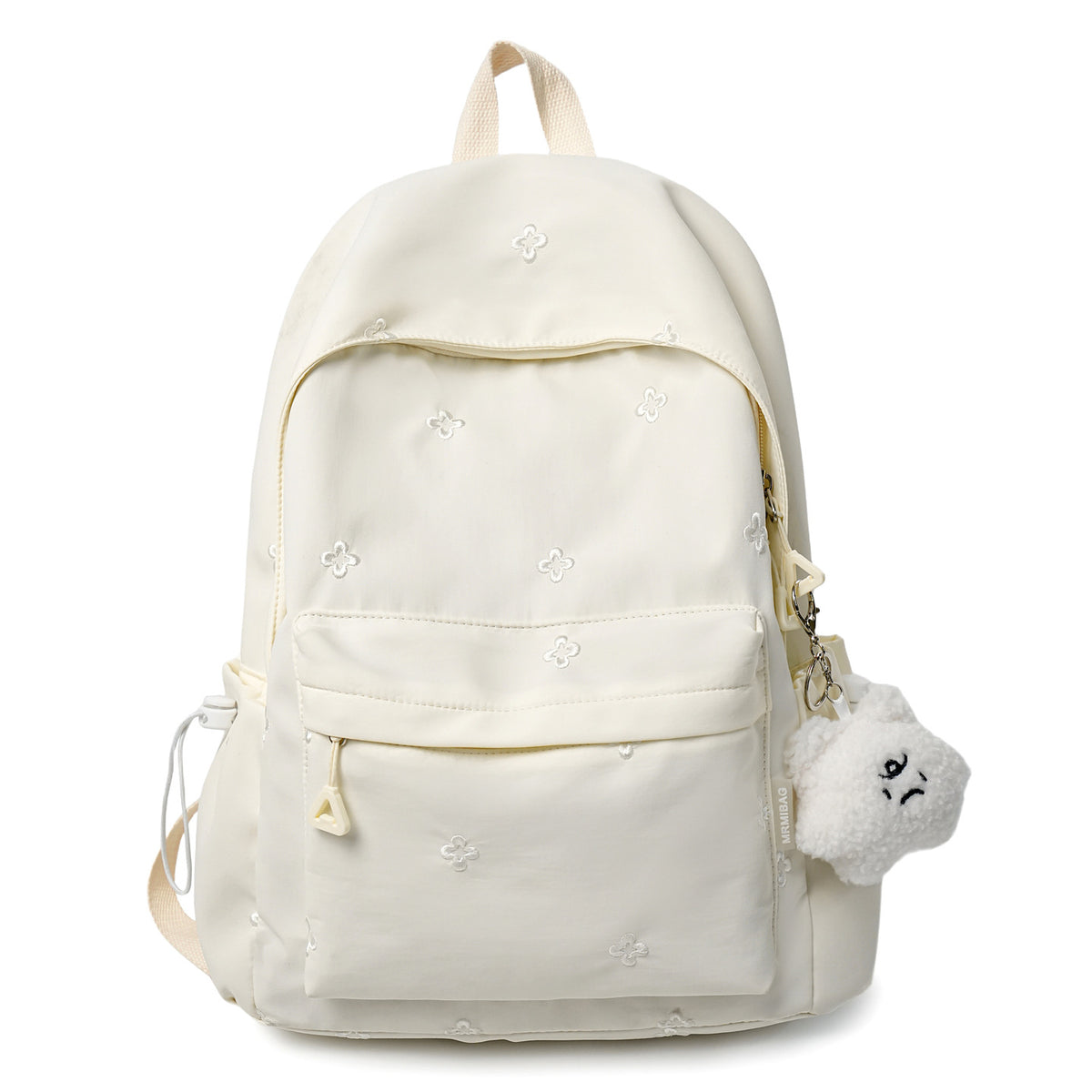 Fashionable backpack with high-quality embroideries