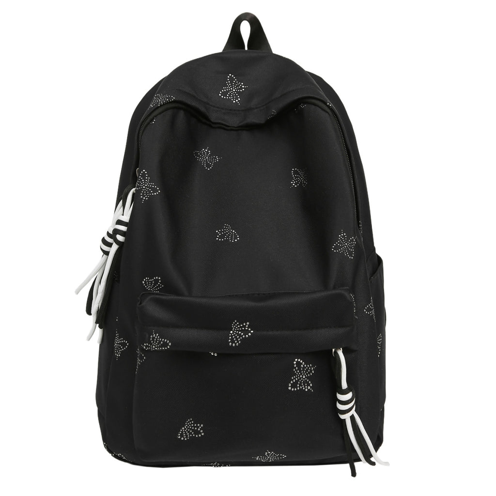 Backpack with Glittering Applications