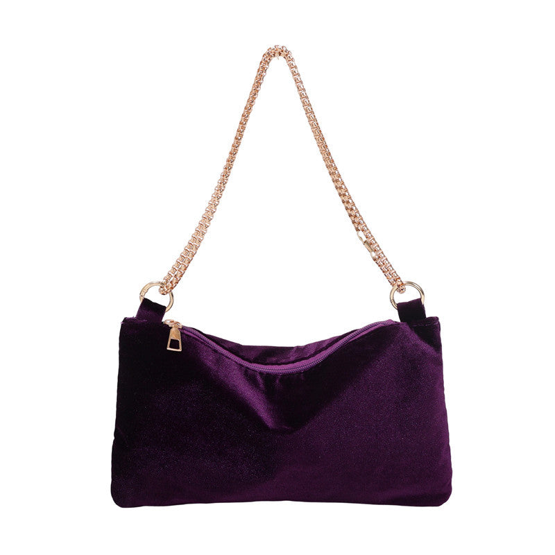 WoElegant Velvet Clutch Bag