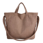 WoSoft Corduroy Tote Bag