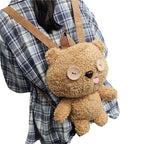 Cute Cuddly Backpack with Bear Motif
