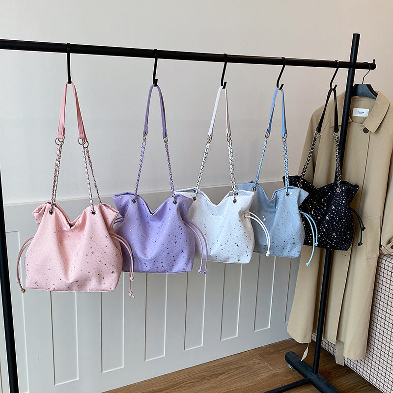 WoStylish Drawstring Shoulder Bag