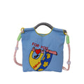 Shoulder bag with creative design and adjustable carrying system