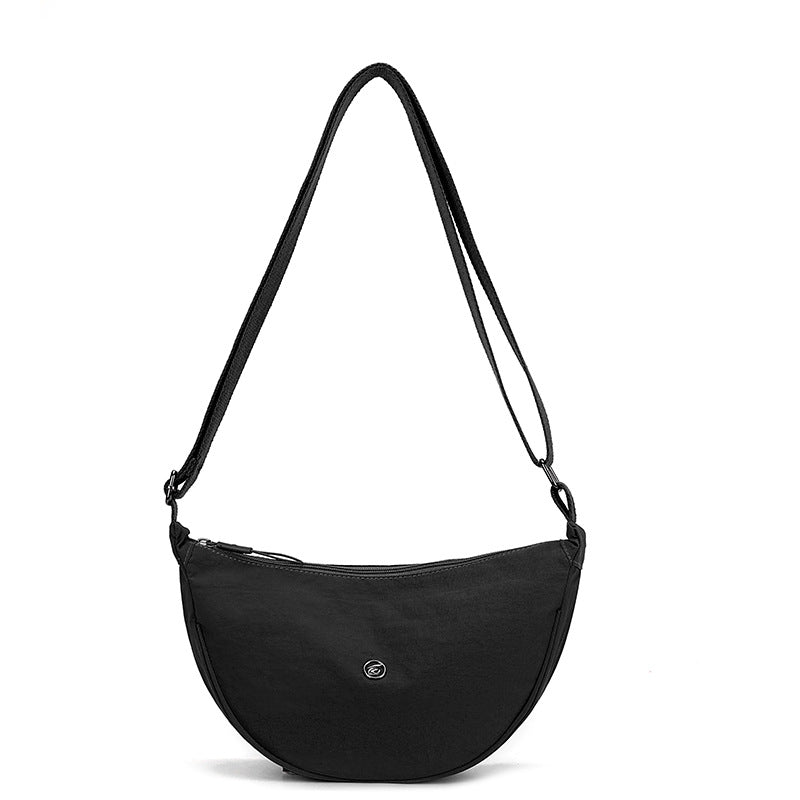 Stylish Half-Moon Crossbody Bag