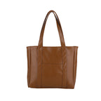 Classic Faux Leather Tote Bag