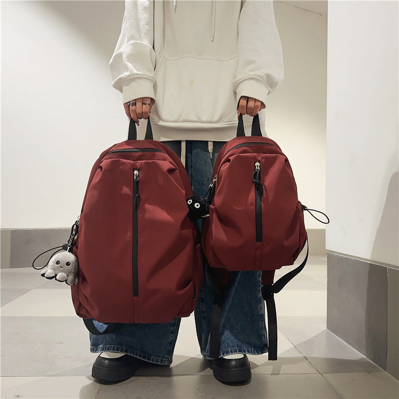 Backpack with Charming Animal Pendant and Innovative Storage