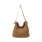 Handcrafted Boho Chic Crochet Tote Calm Wears