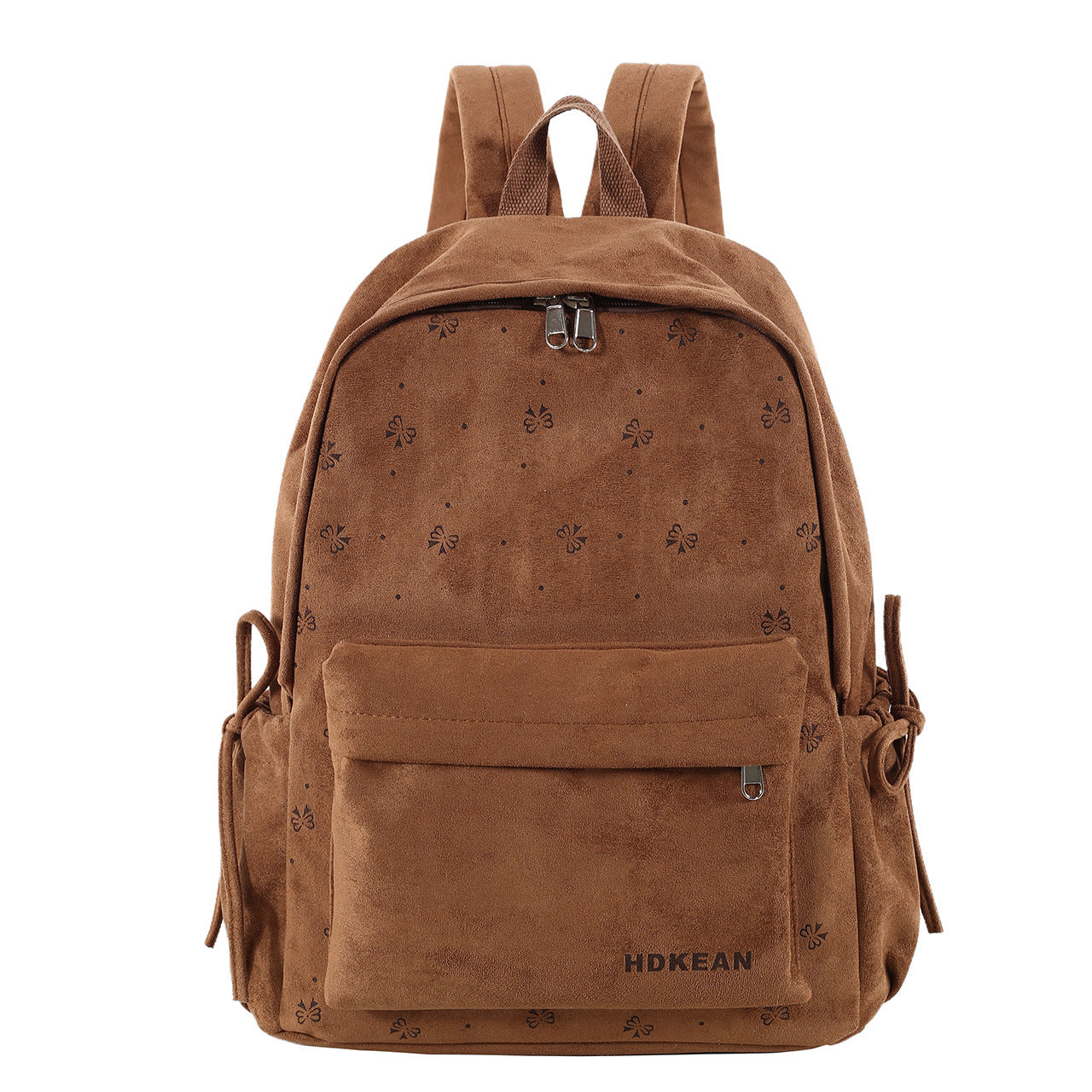 Cozy Plush School Backpack-https://detail.1688.com/offer/1036025472434.html-Calm Wears-Brown-Calm Wears