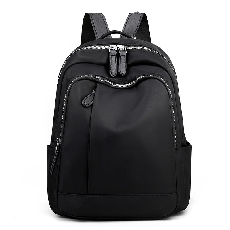 Sleek Multi-Pocket Nylon Backpack