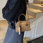 Ladies Mini Handbag with Playful Pendant