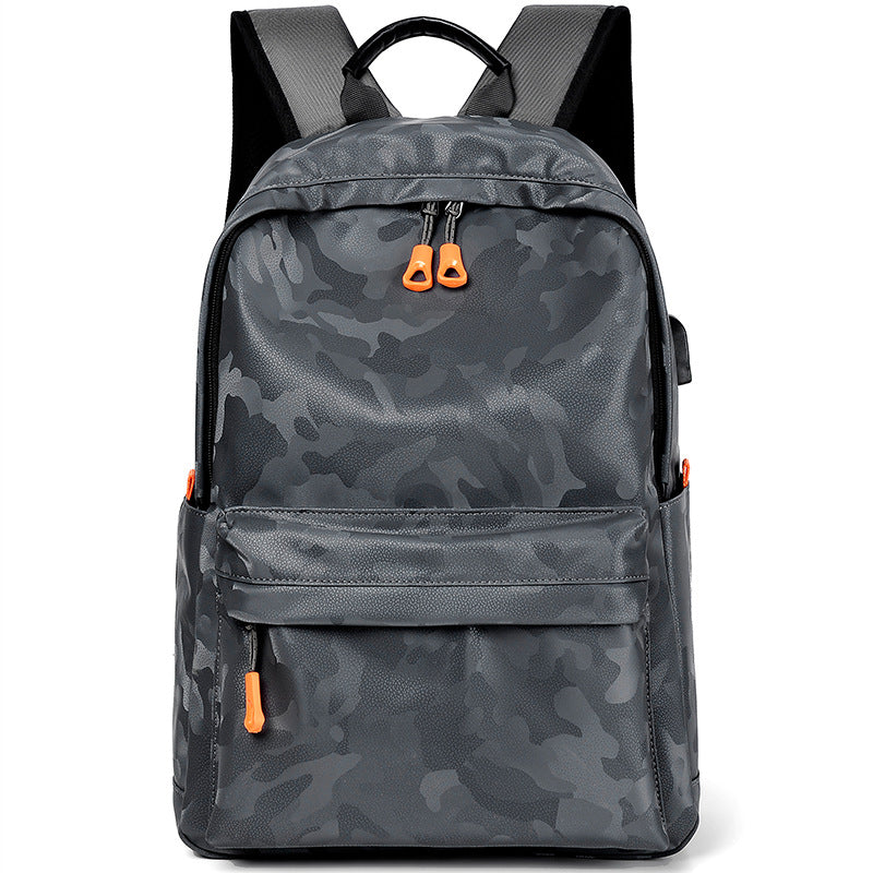 Durable Water-Resistant Camo Backpack
