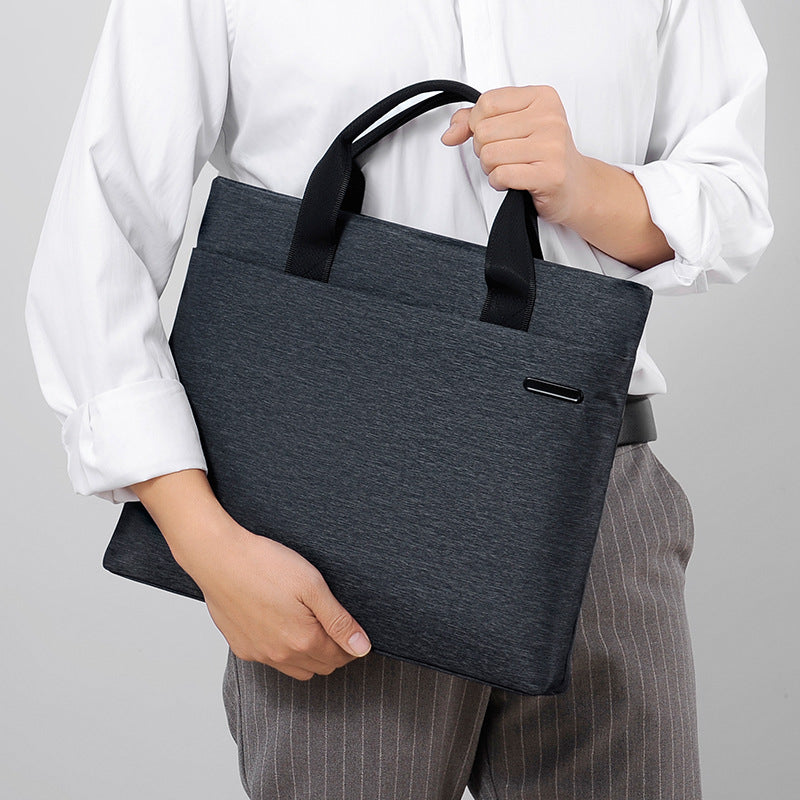 Versatile Structured Work Tote Bag