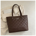 Women's elegant tote bag made of high-quality synthetic leather-https://detail.1688.com/offer/914181311013.html-Calm Wears-Braun-nothing-Calm Wears