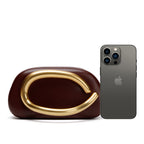 Statement Clutch with Sculptural Handle