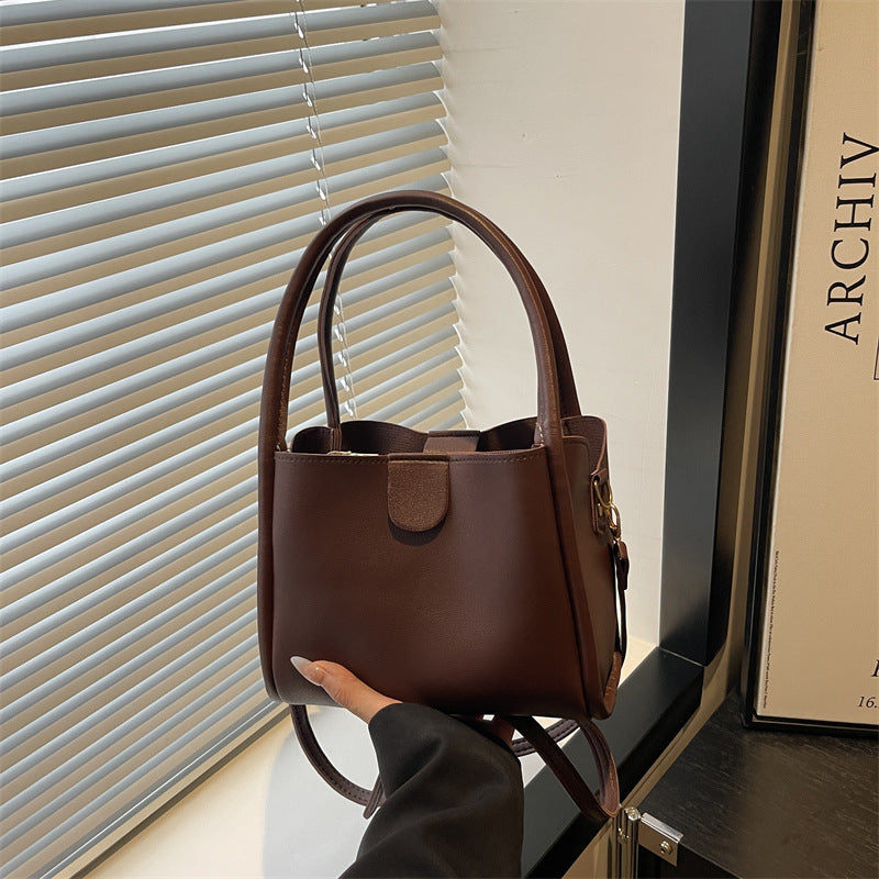 Ladies elegant mini handbag with practical flap closure-https://detail.1688.com/offer/1030219761059.html-Calm Wears-Coffee-nothing-Calm Wears