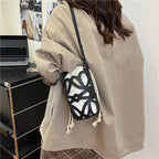WoElegant Patterned Drawstring Bag