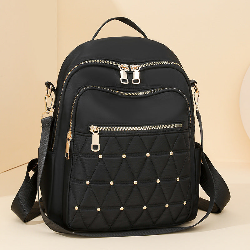 Chic Quilted Backpack