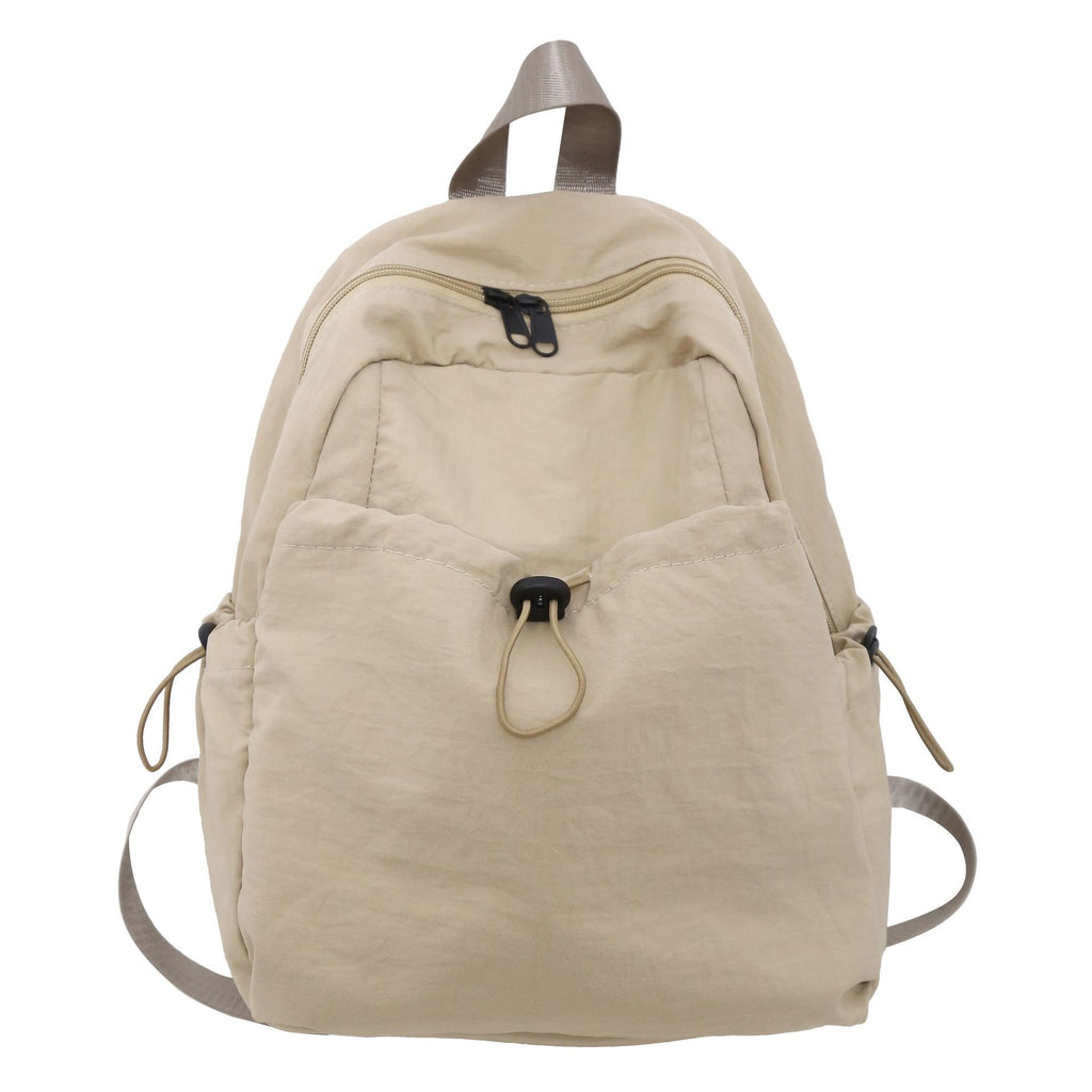 Practical everyday backpack with adjustable shoulder straps