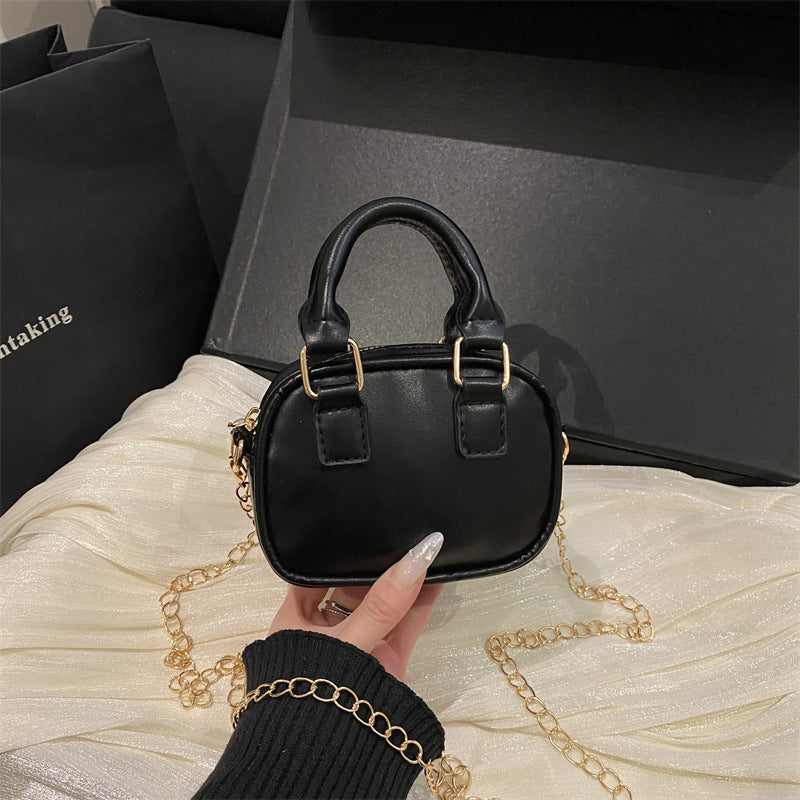 Women’s Mini Handbag with Removable Chain and Elegant Design-https://detail.1688.com/offer/1049369862545.html-Calm Wears-Black-nothing-Calm Wears