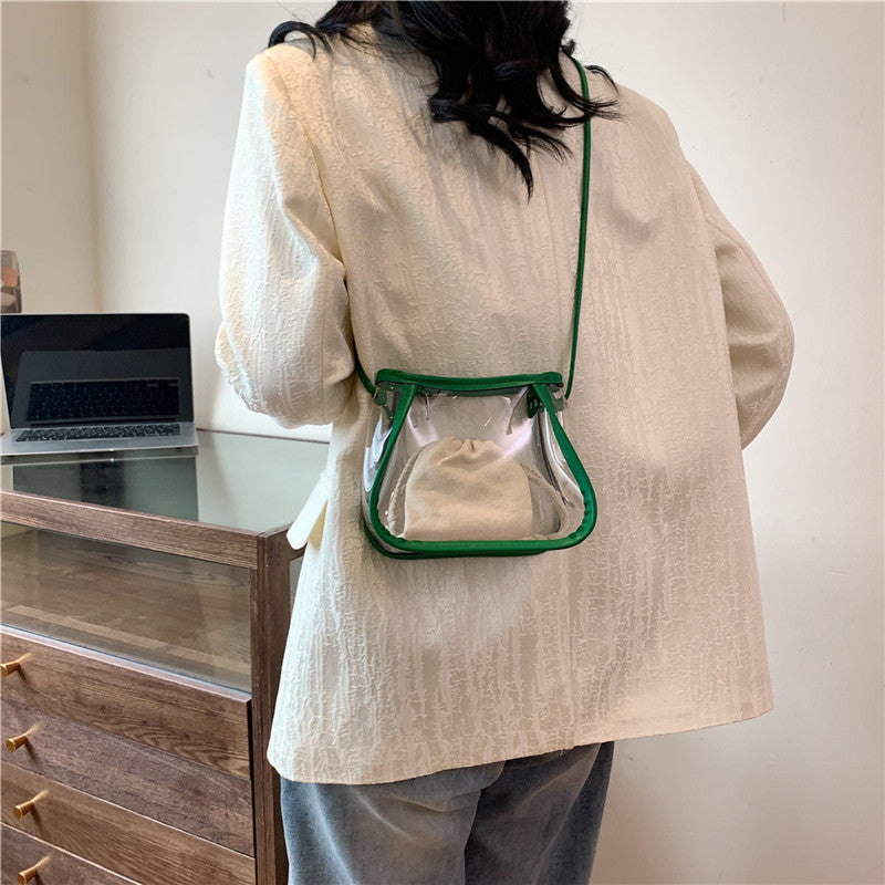 Transparent Mini Bucket Bag