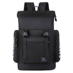 Roll-Top Urban Backpack with Multifunctional Storage Calm Wears