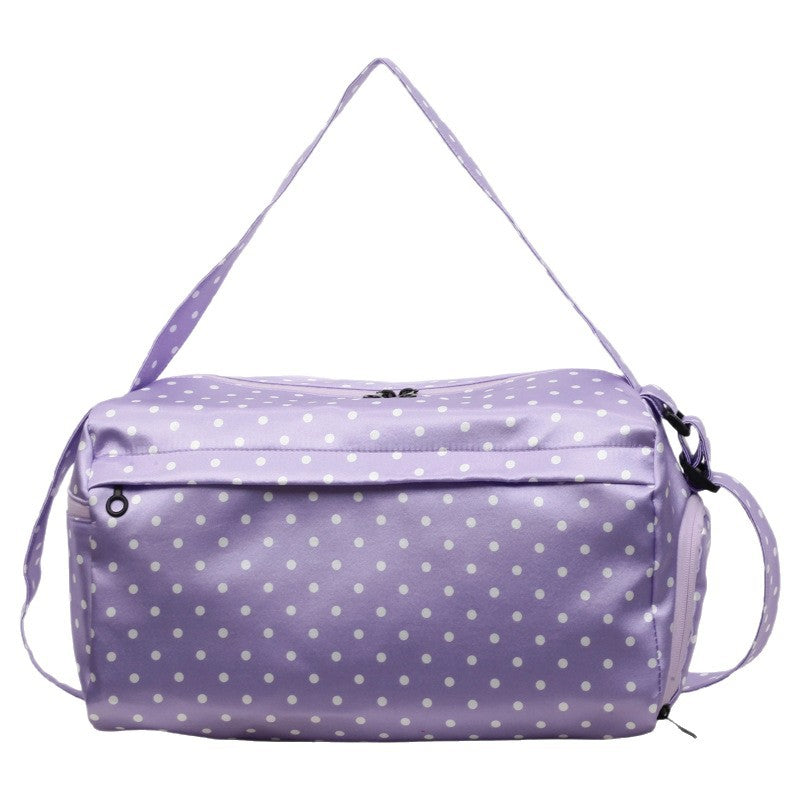 Trendy Polka Dot Pattern Travel Duffel Bag