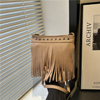 Ladies shoulder bag with fringes and studs-https://detail.1688.com/offer/940546135641.html-Calm Wears-Braun-nothing-Calm Wears