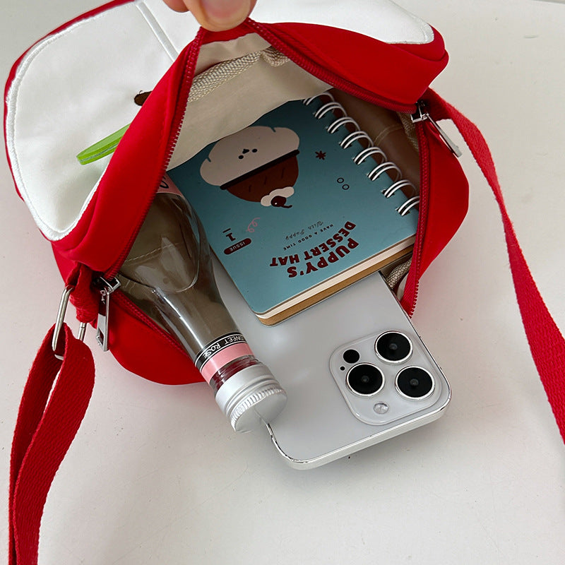 Funny Crossbody Bag in Apple Design