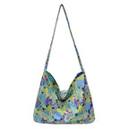 WoFloral Print Hobo Handbag