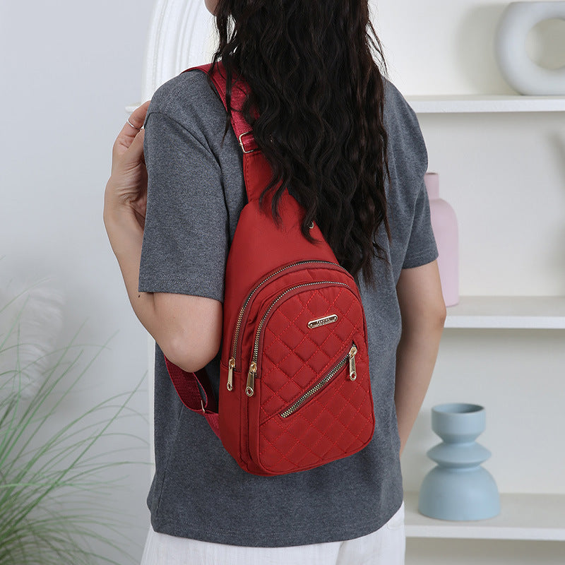 Quilted Sling Backpack