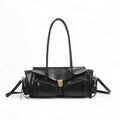 Retro Style Leather Handbag-dione couture20260420-Calm Wears-Black-Calm Wears