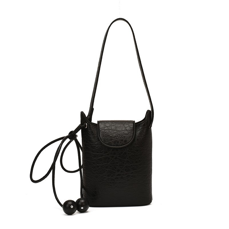 WoModern Textured Mini Crossbody Bag