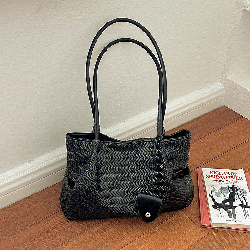 Textured Elegant Tote Bag
