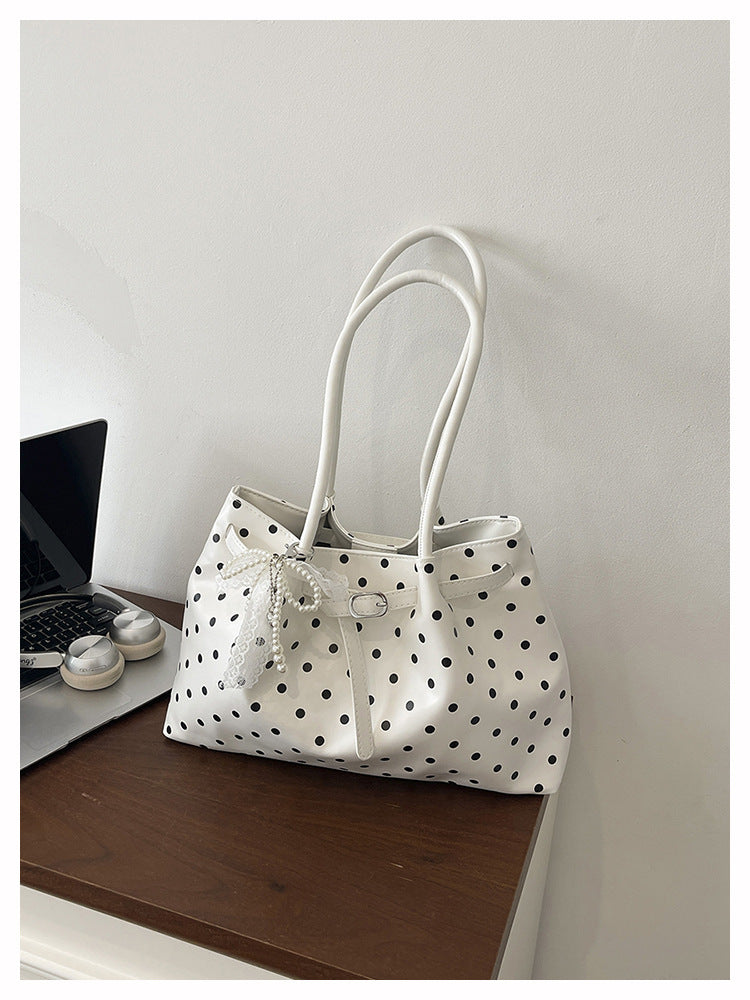 WoChic Polka Dot Tote Bag