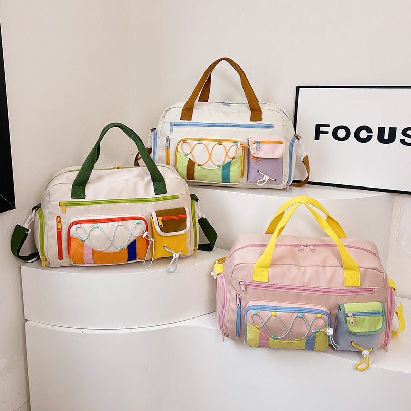 Colorful Multi-Functional Travel Duffel Bag Calm Wears