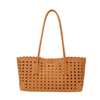WoHandwoven Straw Market Tote Bag