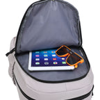 Stylish backpack with multifunctional compartments